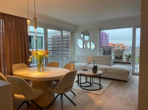 Apartment with side-sea view in Nieuwpoort